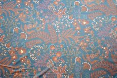 画像10: 「取寄せ」布：フェニックス（ベルベット、ブルーベース） (10)