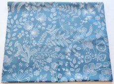 画像2: 「J即納」廃盤はぎれ70×50：フェニックス（ジャカード、ブルーカナル） (2)