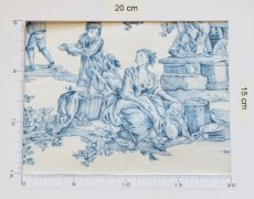 画像5: 「J即納」廃盤はぎれ70×50：Thevenon四季（ブルー） (5)
