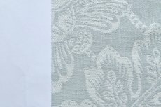 画像11: 「F在庫」廃盤はぎれ69×50：アリス（ジャカード、トワルドジュイ風花柄、水色） (11)