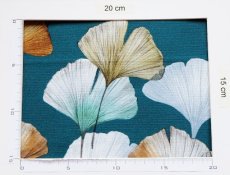 画像4: 「J即納」廃盤はぎれ70×50：セリーヌ（ブルーグリーンベース） (4)