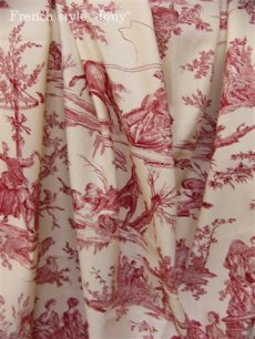 画像9: 「J即納」はぎれ75×48：復刻版tdj四季の喜び（トワル、白ベース赤） (9)