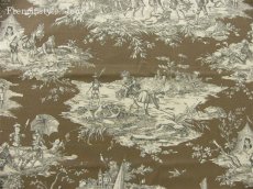 画像2: 「J即納/F在庫」廃盤はぎれ70×50：水の物語（トープ） (2)