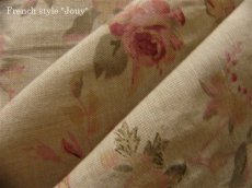 画像5: 「J即納」布：エレナ（シャンブレー赤）長さ50cm単位 (5)