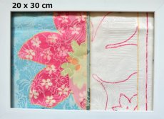 画像3: 「F在庫」廃盤はぎれ93×49：さくら（ジャカード、水色・ピンク） (3)