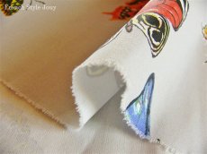 画像5: 「J即納」廃盤はぎれ75×50：蝶の舞い（ライトグレイベース） (5)