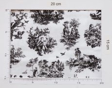 画像5: 「J即納」廃盤はぎれ72×50：オベール（色番109 ホワイトベース黒） (5)