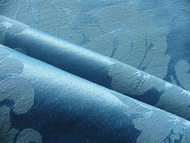 画像5: 「J即納/F在庫」はぎれ70×50:ダマスコ(色番67ブルーカナール) (5)