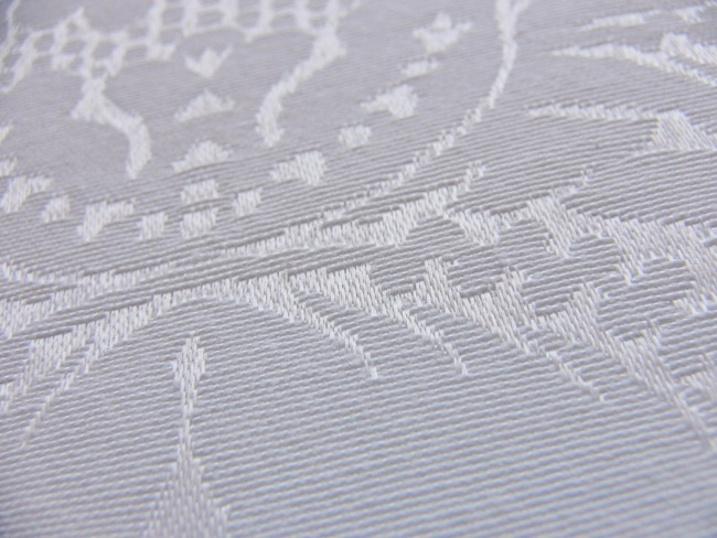 画像4: 「J即納/F在庫」はぎれ70×50:ダマスコ(色番02アイボリー) (4)