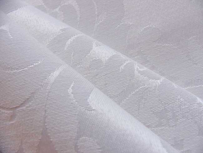 画像5: 「J即納/F在庫」はぎれ70×50:ダマスコ(色番02アイボリー) (5)