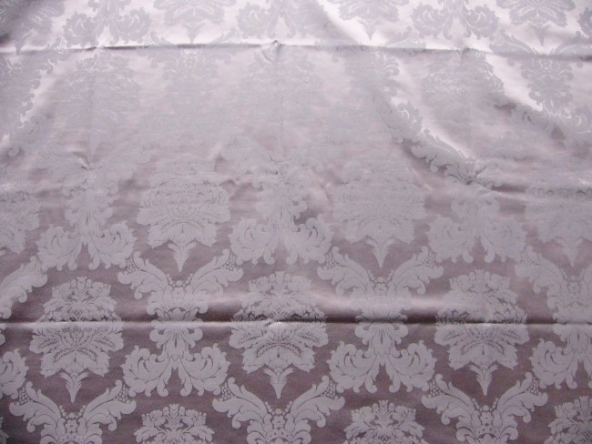 画像1: 「J即納」はぎれ70×50:ダマスコ(色番98グレイ) (1)