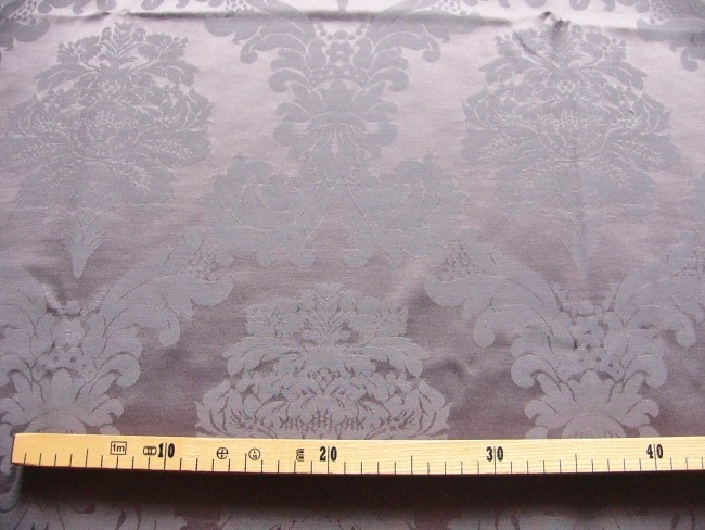 画像4: 「J即納」はぎれ70×50:ダマスコ(色番98グレイ) (4)