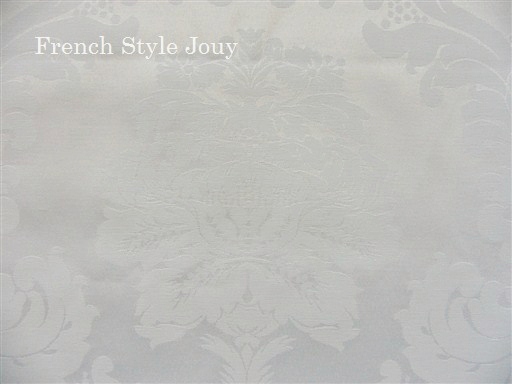 画像3: 「J即納」はぎれ70×50:ダマスコ(色番bcoホワイト) (3)