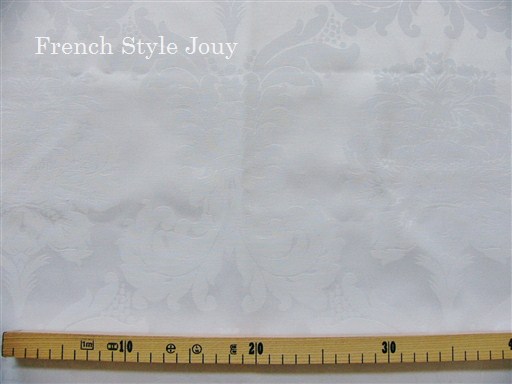 画像5: 「J即納」はぎれ70×50:ダマスコ(色番bcoホワイト) (5)