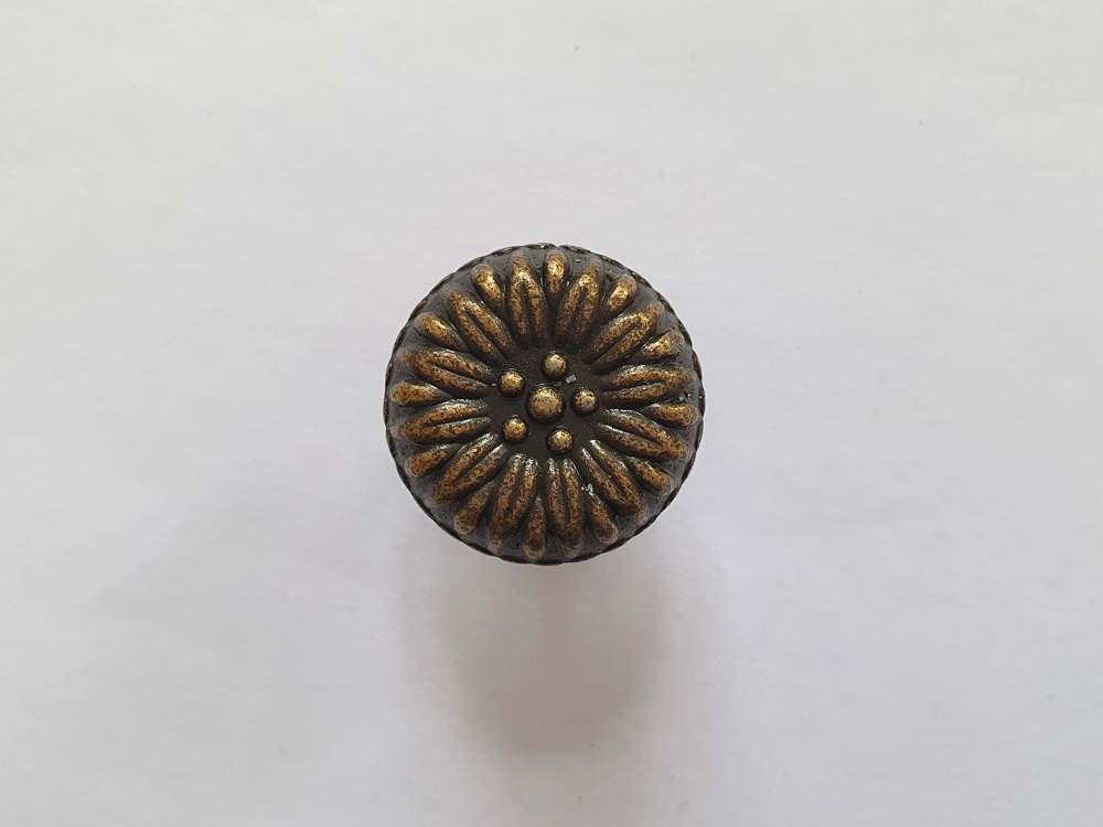 画像6: 「J即納」取っ手:ルイーズII・小(*デザイン変更*直径2cm、アンティークゴールド) (6)