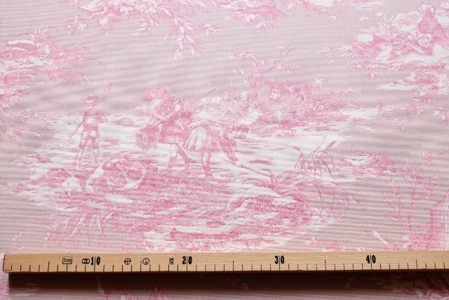 画像3: 「取寄せ」布：水の物語（ピンクベース、キャンバス） (3)